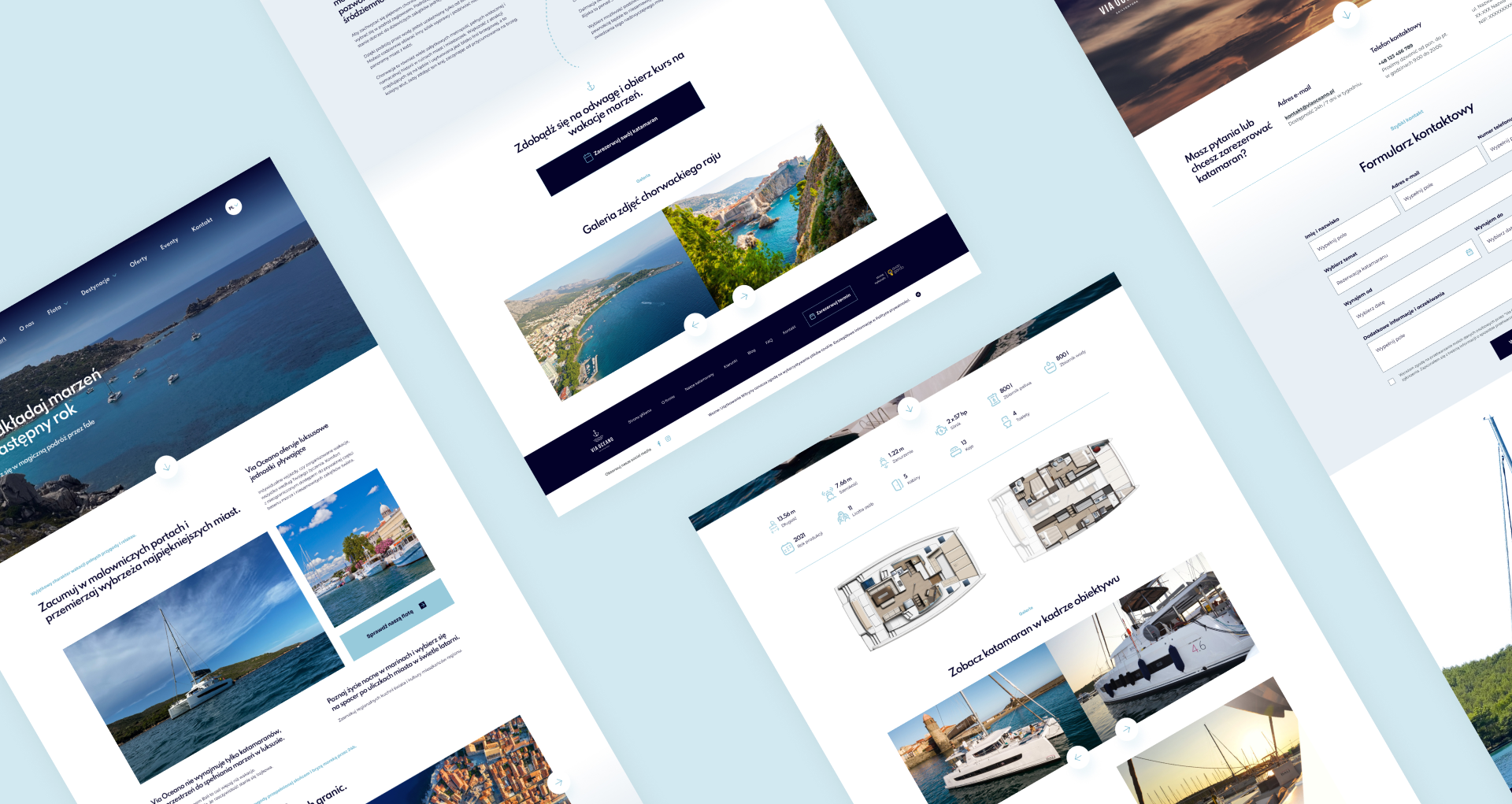 Odpłyń w dal z Via Oceano