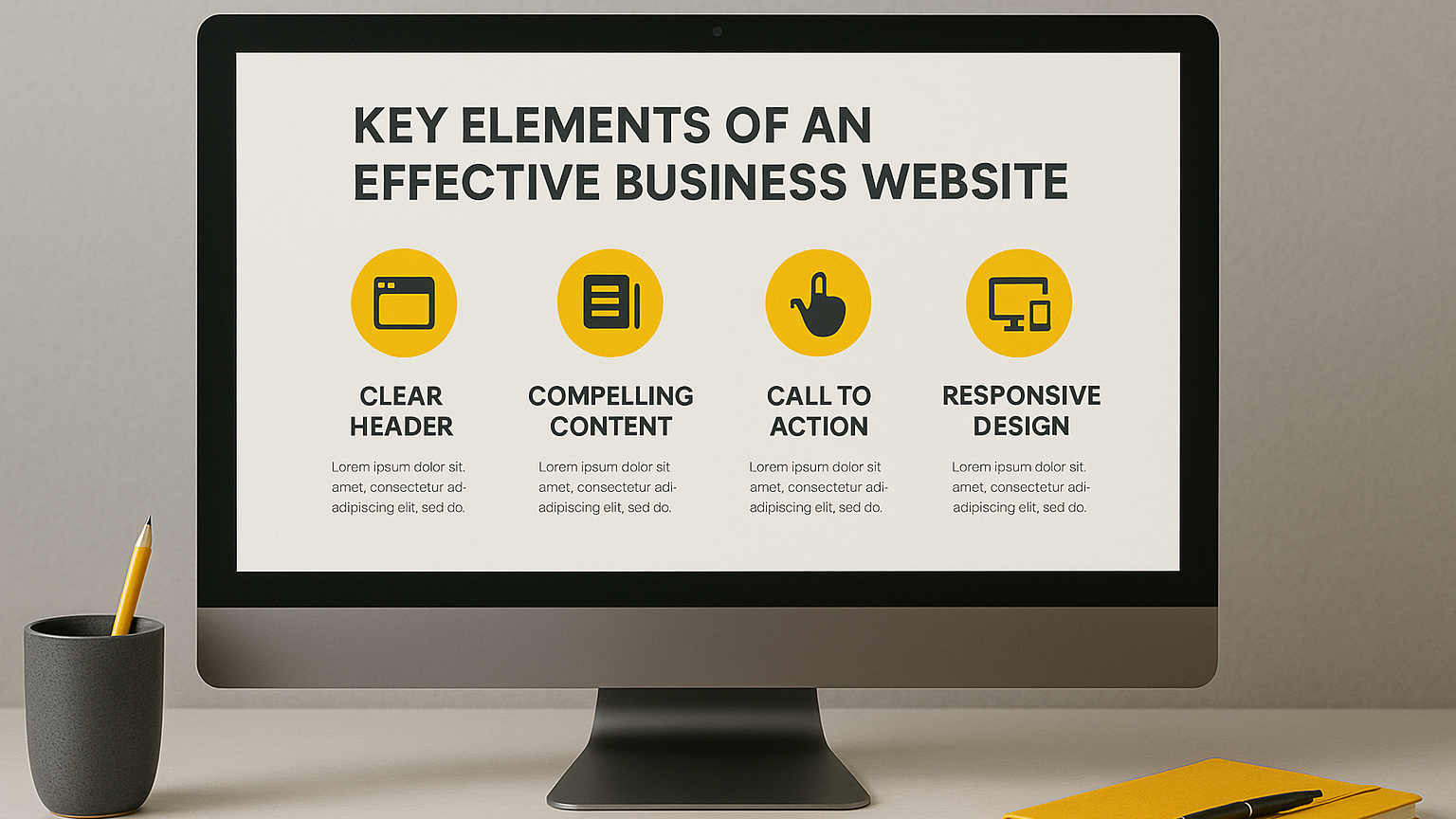 Kluczowe elementy skutecznej strony firmowej