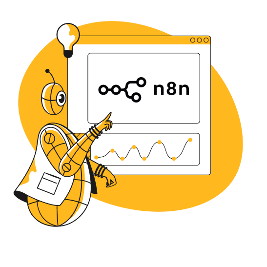 Grafika z robotem AI - system łączący wiele rozwiązań w celu automatyzacji zadań