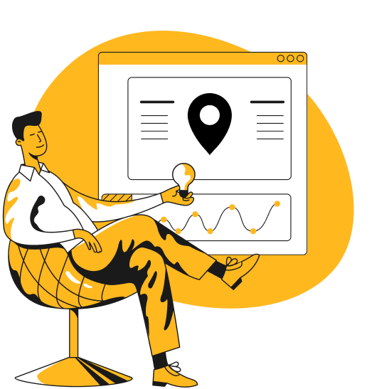 Local positioning means better visibility on Google Maps and more customers from the neighborhood