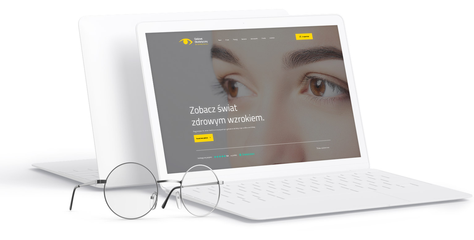 Strona okulisty, od której nie oderwiesz oczu