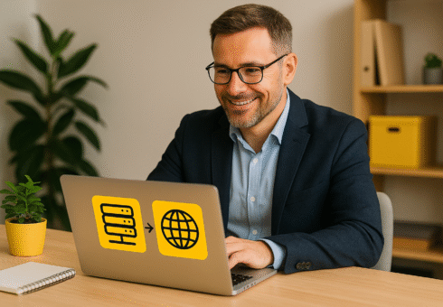 Proces zakupu hostingu i domeny dla właścicieli firm